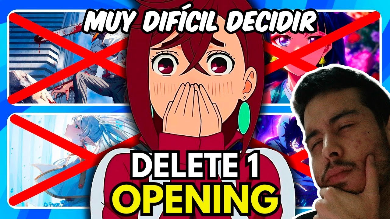 ELPINO DELETES AN ANIME OPENING