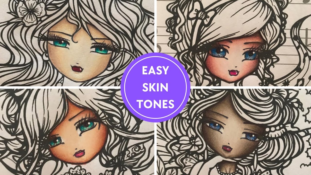 Tutorial: Beginner Skin Tones in Coloured Pencil