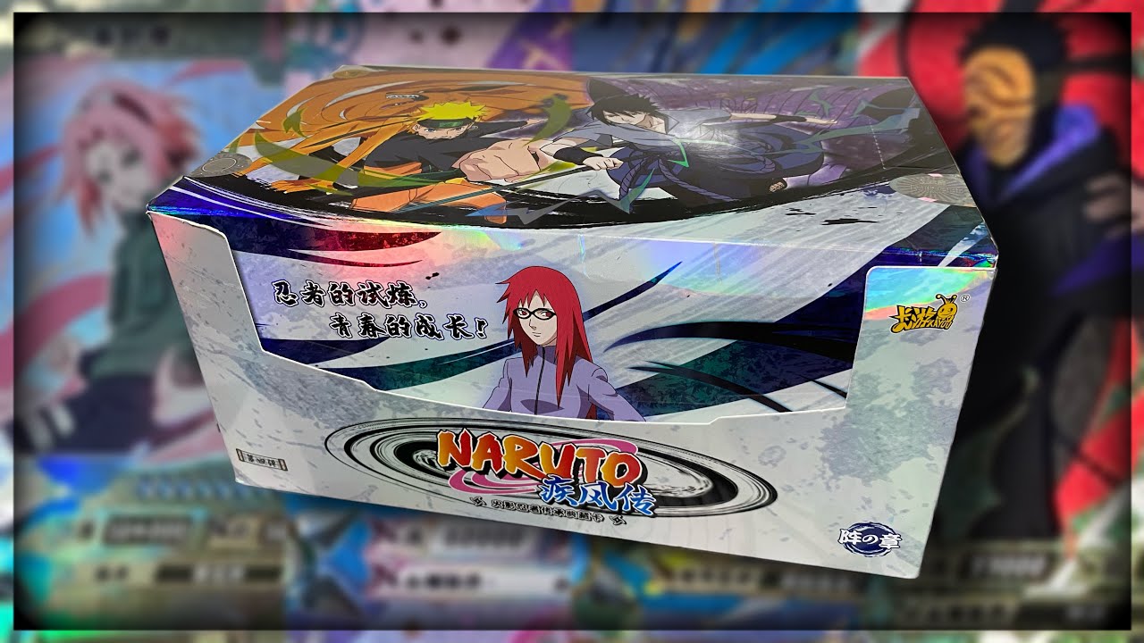 MUST BUY!! 🍥 Naruto Kayou Card Collection Tier 4 Wave 4