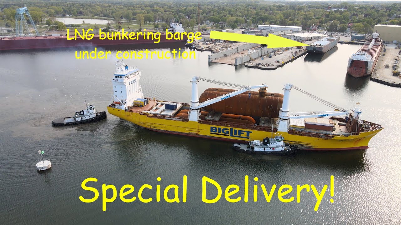 The salty Happy River entering Sturgeon Bay