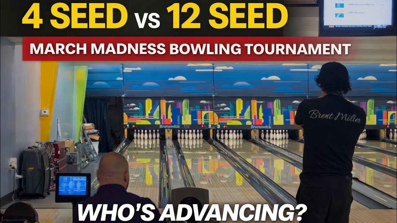 Brett Miller 4 Seed vs 12 Seed | Matchplay | March Madness Bowling Tournament | Can I Advance? 