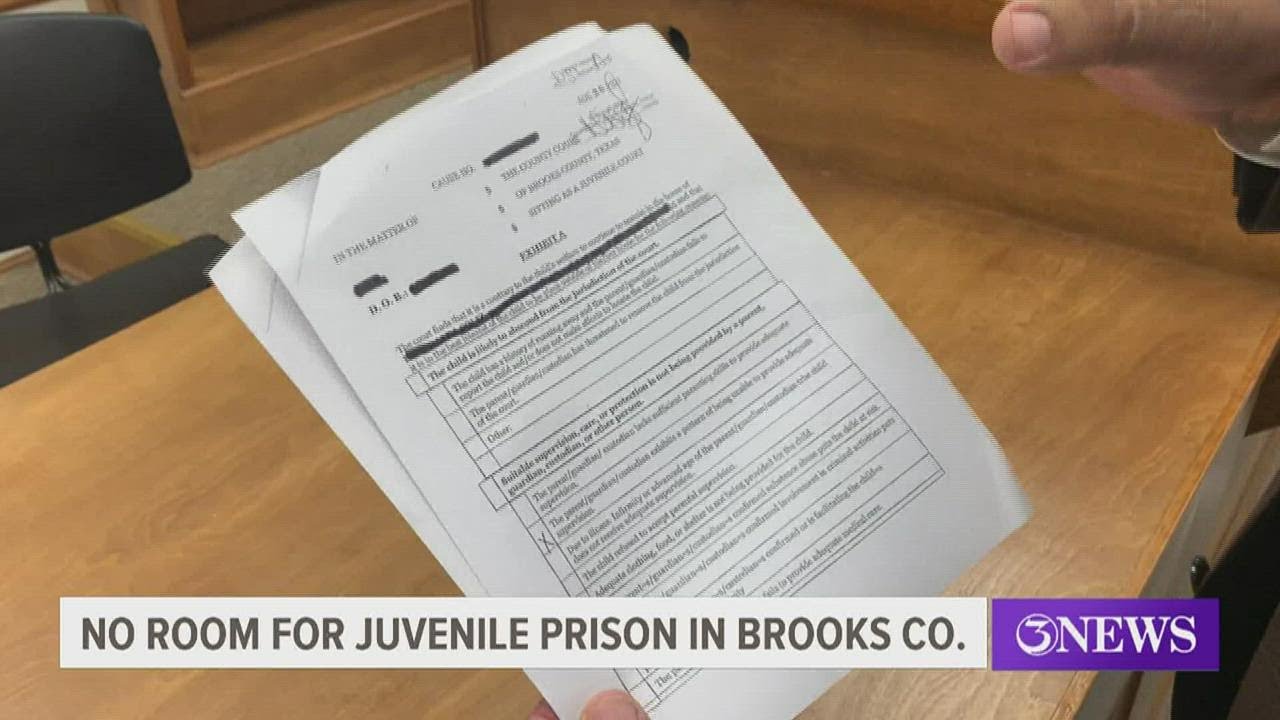 No room for juvenile prison in Brooks County