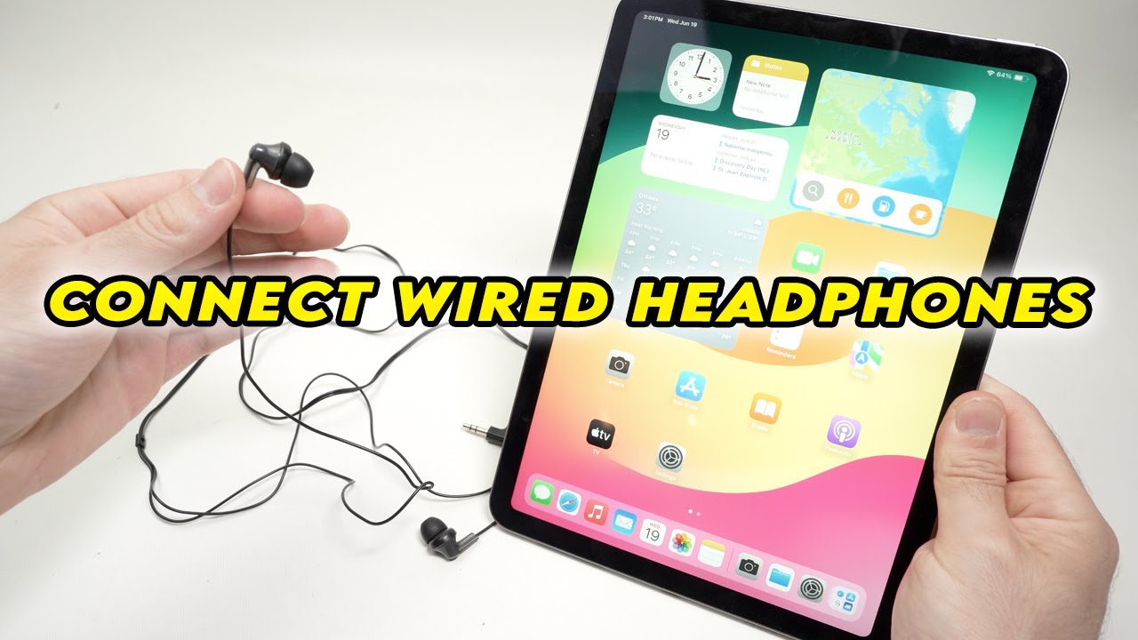 iPad Air 6 (2024): How to Connect Wired Headphones