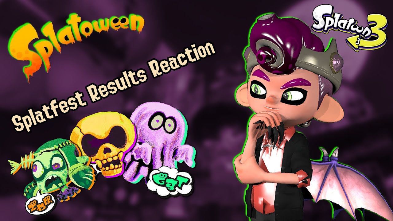 Splatoon 3 Splatoween: Zombie/Skeleton/Ghost Splatfest Results Reaction