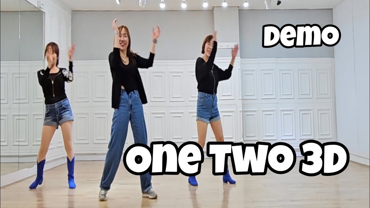 One Two 3D - Line Dance (Demo)/Improver/Julia Wetzel