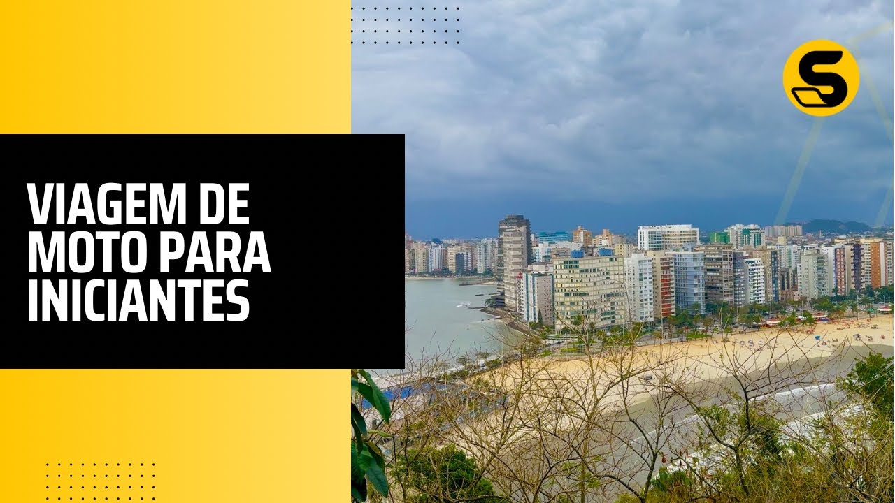 Descemos de scooter para Santos e São Vicente