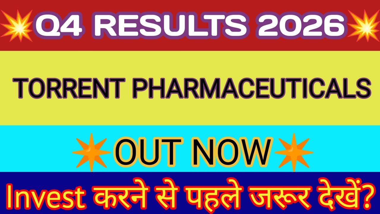 Torrent Pharma Q4 Results 2026 🔴 Torrent Pharma Results 🔴 Torrent Pharma Share Latest News