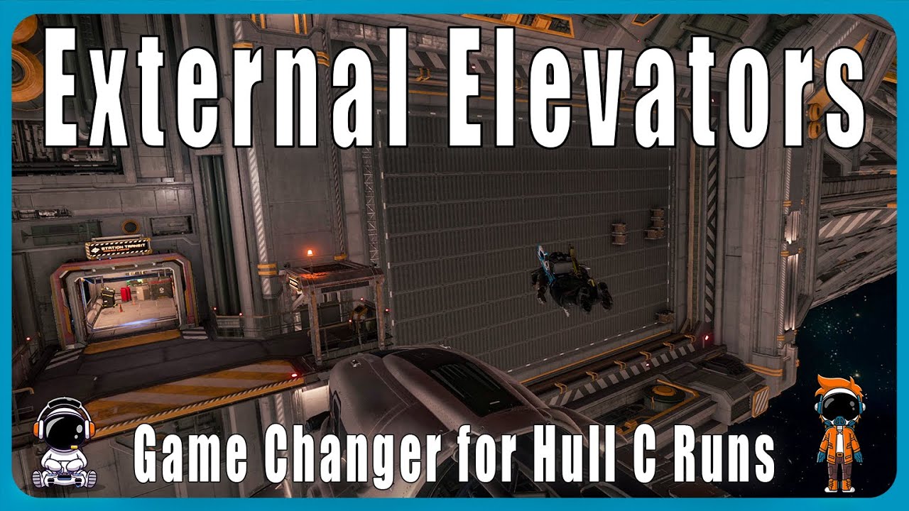 Переломный момент для Hull C — новые внешние грузовые лифты в Star Citizen!