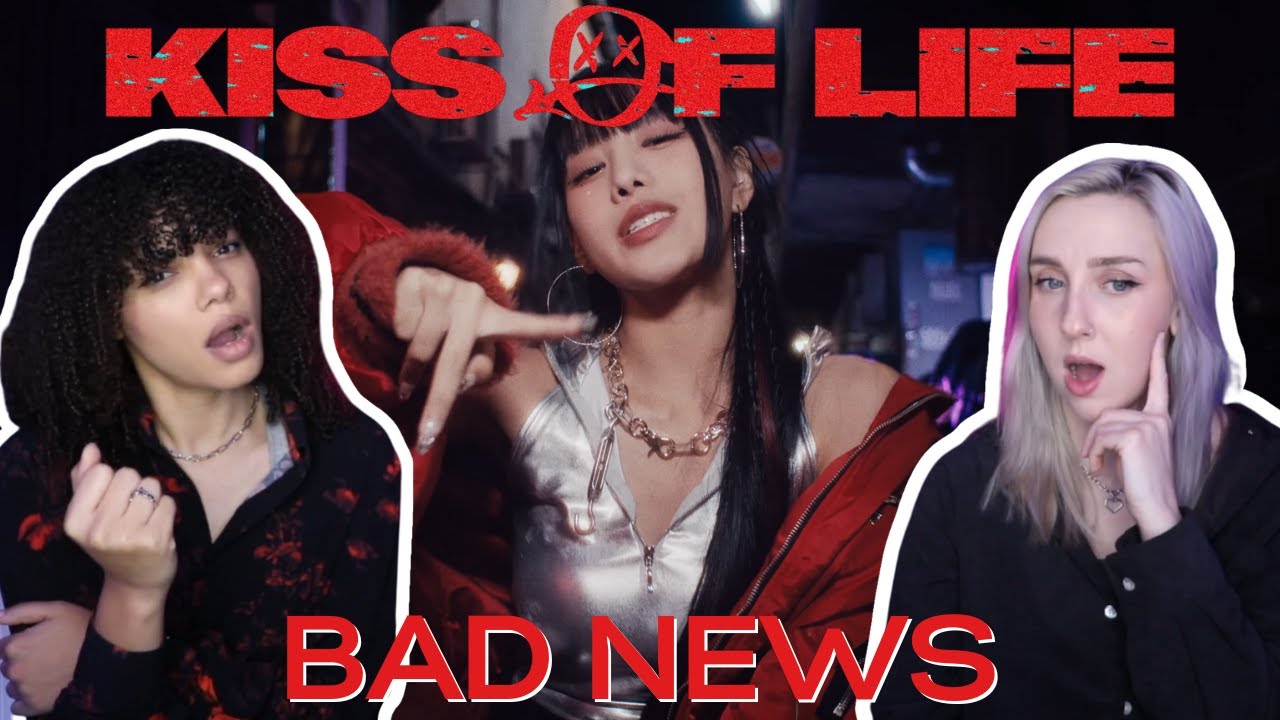 COUPLE REACTS TO KISS OF LIFE (키스오브라이프) 'Bad News' Official Music Video