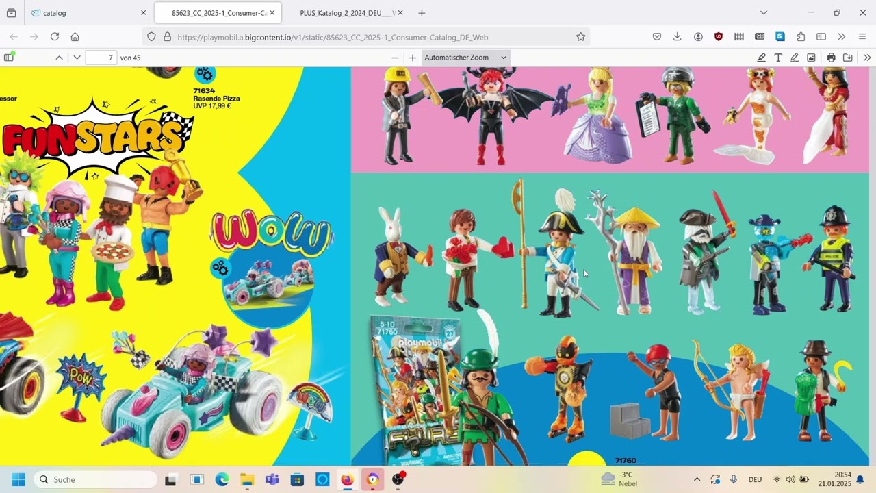 Der neue PLAYMOBILKATALOG Januar bis Juni 2025 - was gibt es neues?