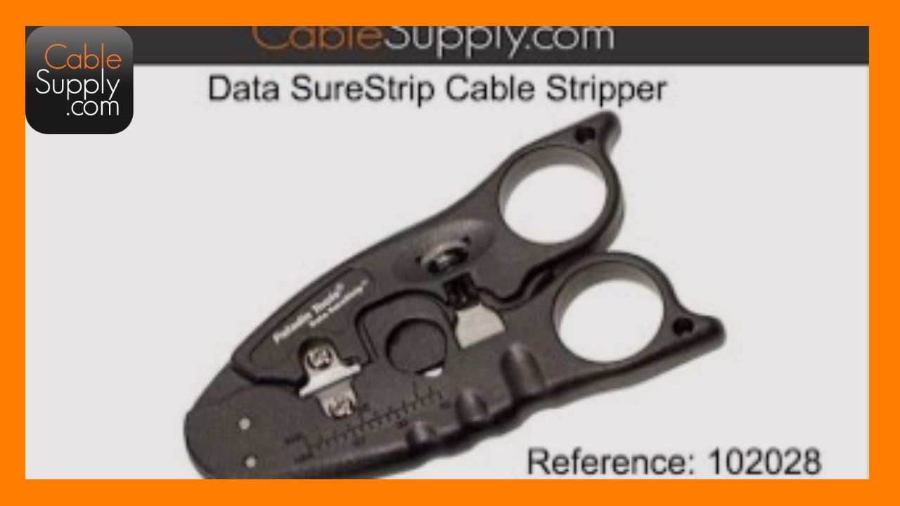 Greenlee (Paladin Tools) Data SureStrip Cable Stripper Product Demo