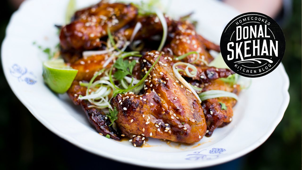 THE BEST Spicy Sticky Chicken Wings!