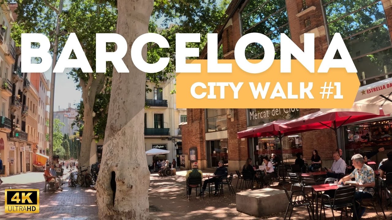 Uncover the Charm of Barcelona's Clot and Poblenou Neighborhoods | 4K City Walk ,July 2024