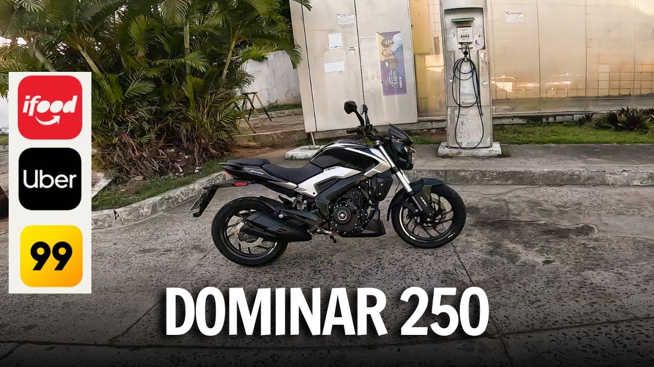BAJAJ DOMINAR 250 SERVE PARA RODAR APLICATIVO? 🤔
