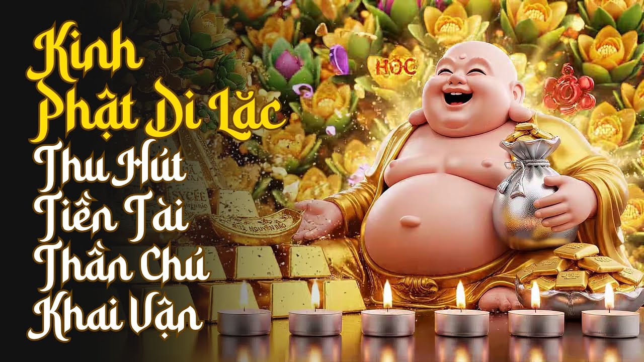 Thần Chú Phật Di Lặc 888hz 🙏 Nghe Sáng Khai Vận Hút Tài Lộc Cả Ngày! 💰