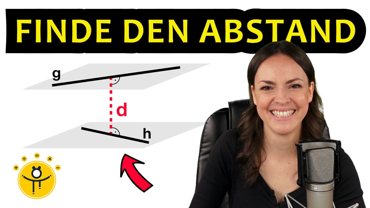 Abstand windschiefer Geraden bestimmen