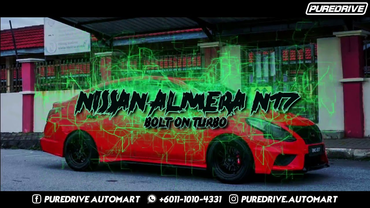 Nissan Almera / Versa / Sunny N17 - Bolt On Turbo (MUST WATCH !!!)
