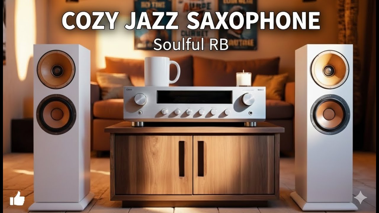 Cozy Smooth Jazz Saxophone 🎷 Soulful R&B Vibes for Late Night Focus
