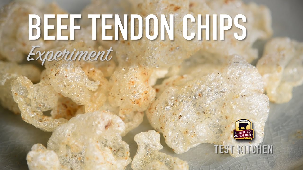 Beef Tendon Chips Experiment