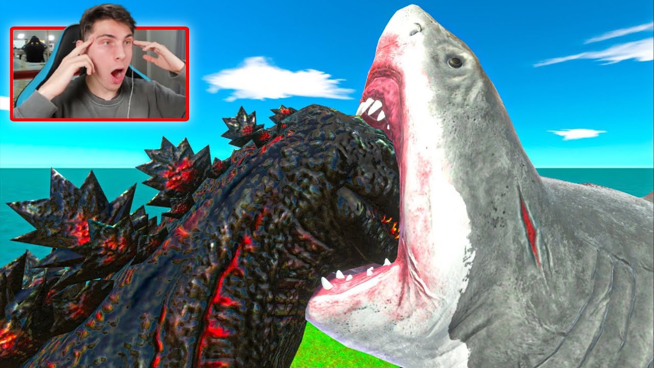 Tamaño grande y pequeño contra Shin Godzilla (ARBS)