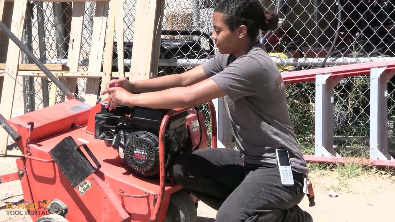 AR19 4hp Walk Behind Aerator Operation & Troubleshooting | El Paso Tool Rental