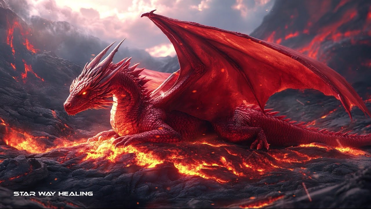 417Hz + 528Hz 🌋 Volcanic Dragon &bull; Alchemy &bull; Remove All Negative Energy &bull; Divine Protection