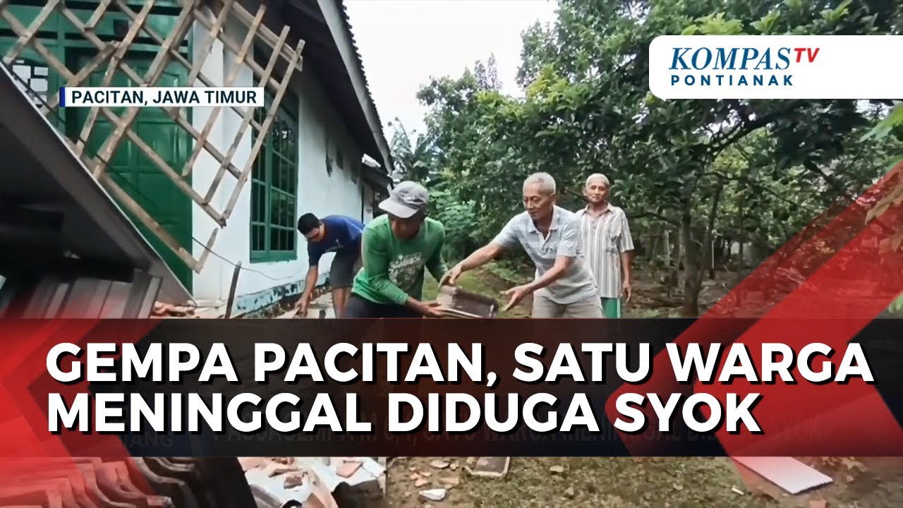 Gempa Mengguncang Pacitan, Satu Warga Meninggal Diduga Syok