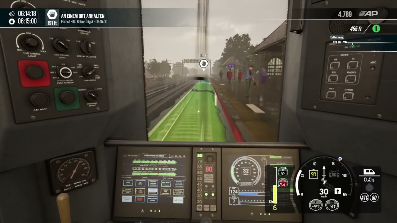 TSW 6 : LIRR Commuter : New York - Long Beach , Hempstead & Hicksville : Zug 5 Babylon - NY Penn F3