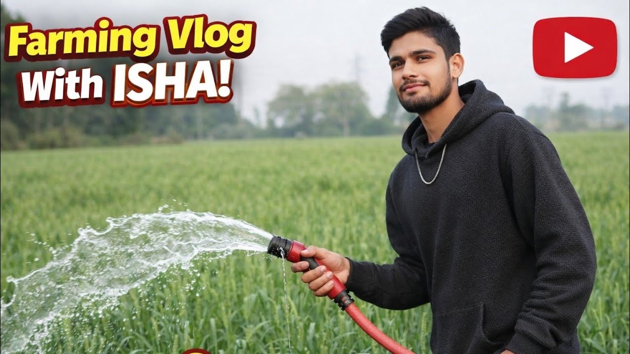 Khet mai pani lgana ka liya parishram 🤣🤣🤣🤣