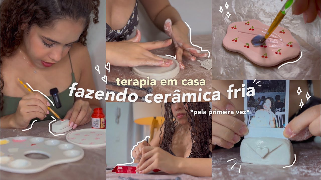 experimentando nova terapia🌷*CERÂMICA fria* | DIÁRIO DE MUDANÇA