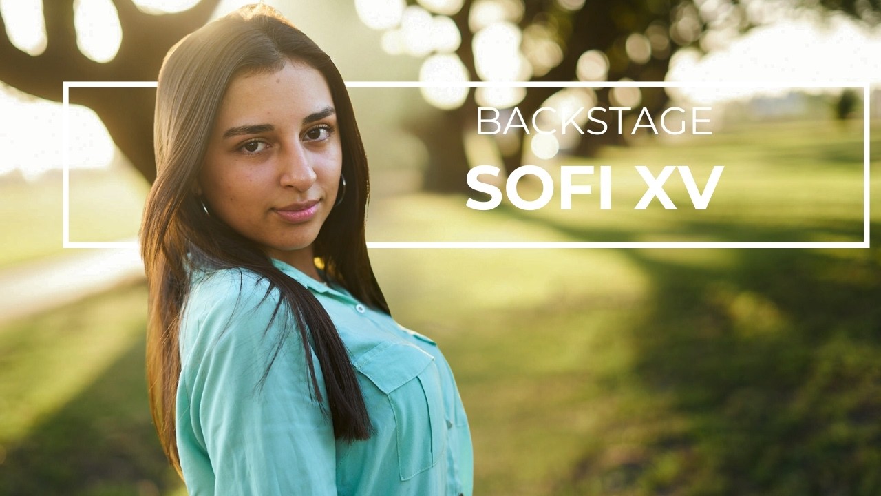 El backstage de los 15 de Sofi 🎬✨