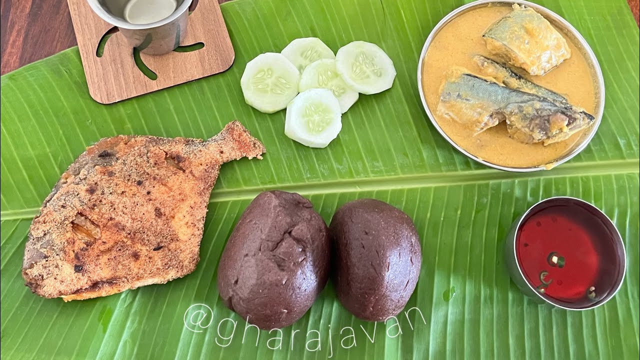 Fish meals | Mackerel Goan style curry | Pomfret Rava fry