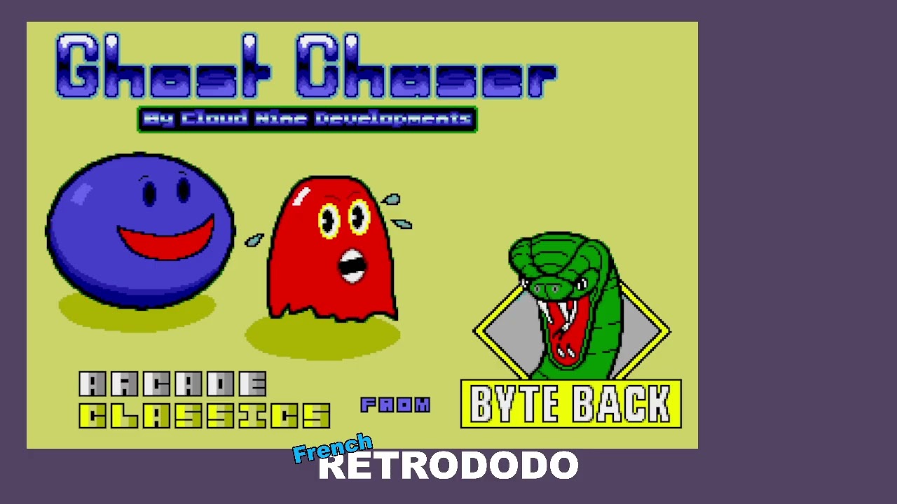 ATARI 520 ST: GHOST CHASER, GALAXIA, ORBIT 2000, ATAX, ABOMBINABALL