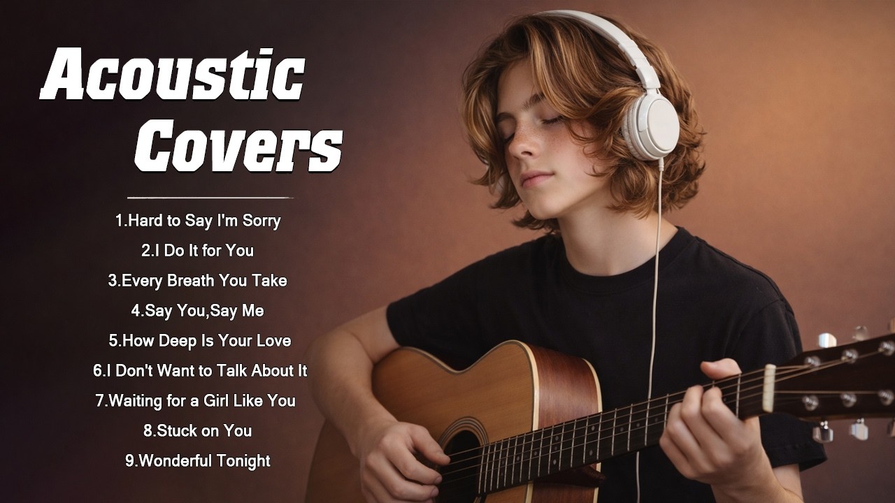 Beautiful 70s 80s 90s Soft Rock Acoustic Covers - Greatest Love Songs Playlist