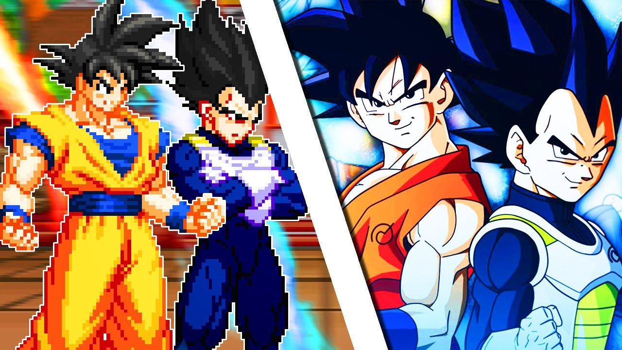 COLOQUEI O GOKU 3.4 E VEGETA 1.9 CONTRA VÁRIAS DUPLAS MUGEN!
