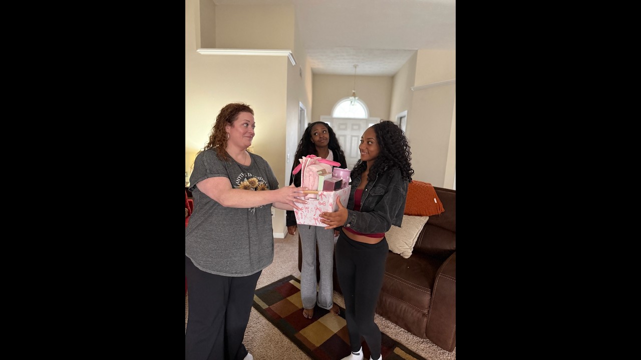 Bethany gives Destiny a birthday gift and asks her how she enjoyed Miami