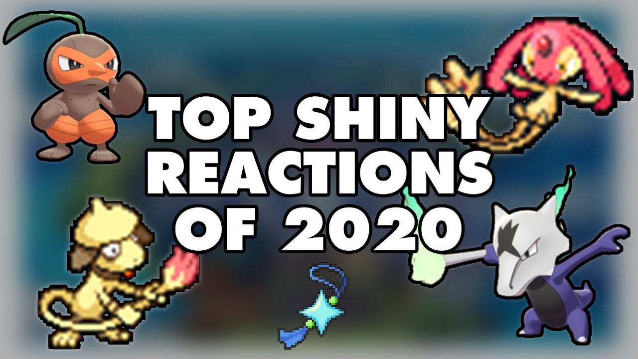 Top Shiny Reactions of 2020 Mini Montage! [Pokemon Shiny Hunting Compilation 2020]