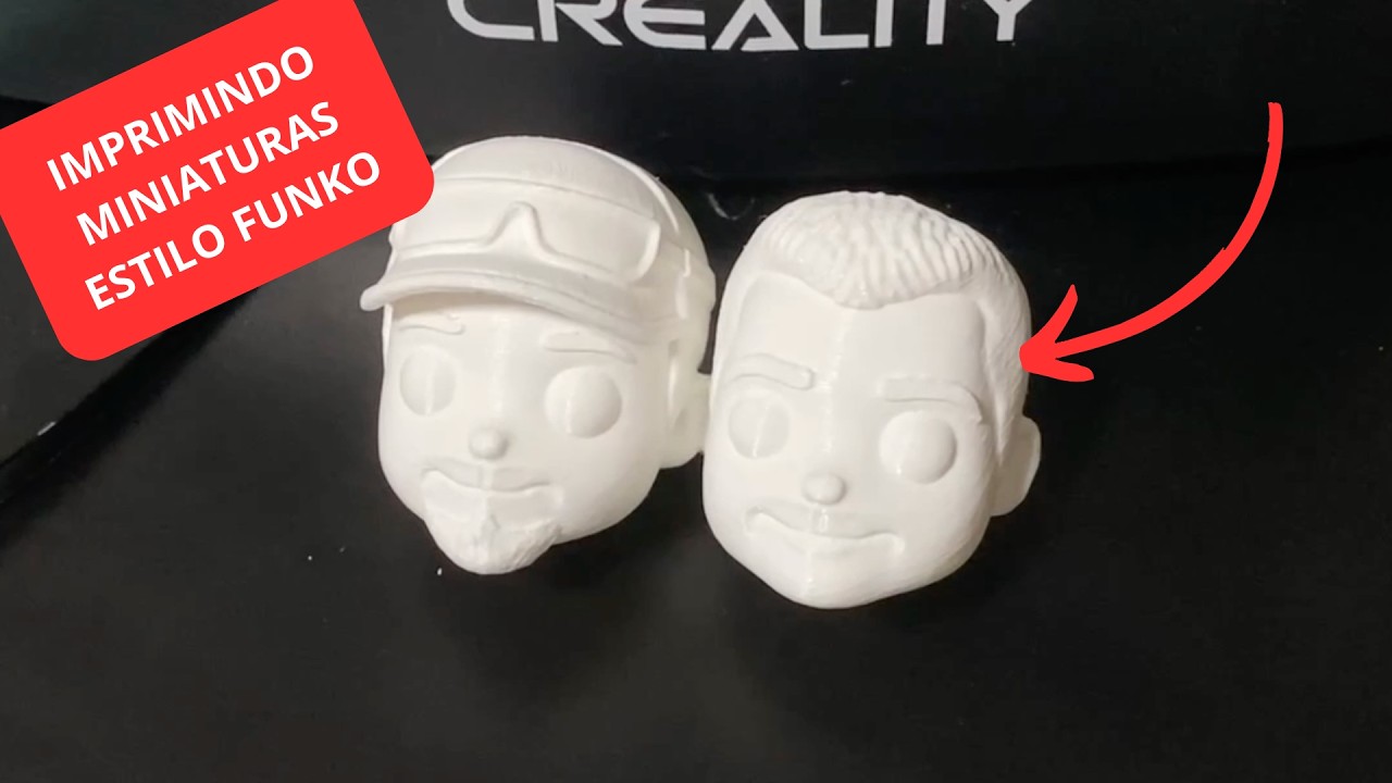 IMPRIMINDO MINIATURA FUNKO POP NA IMPRESSORA 3D - MEU NEGÓCIO COM IMPRESSÃO 3D #9