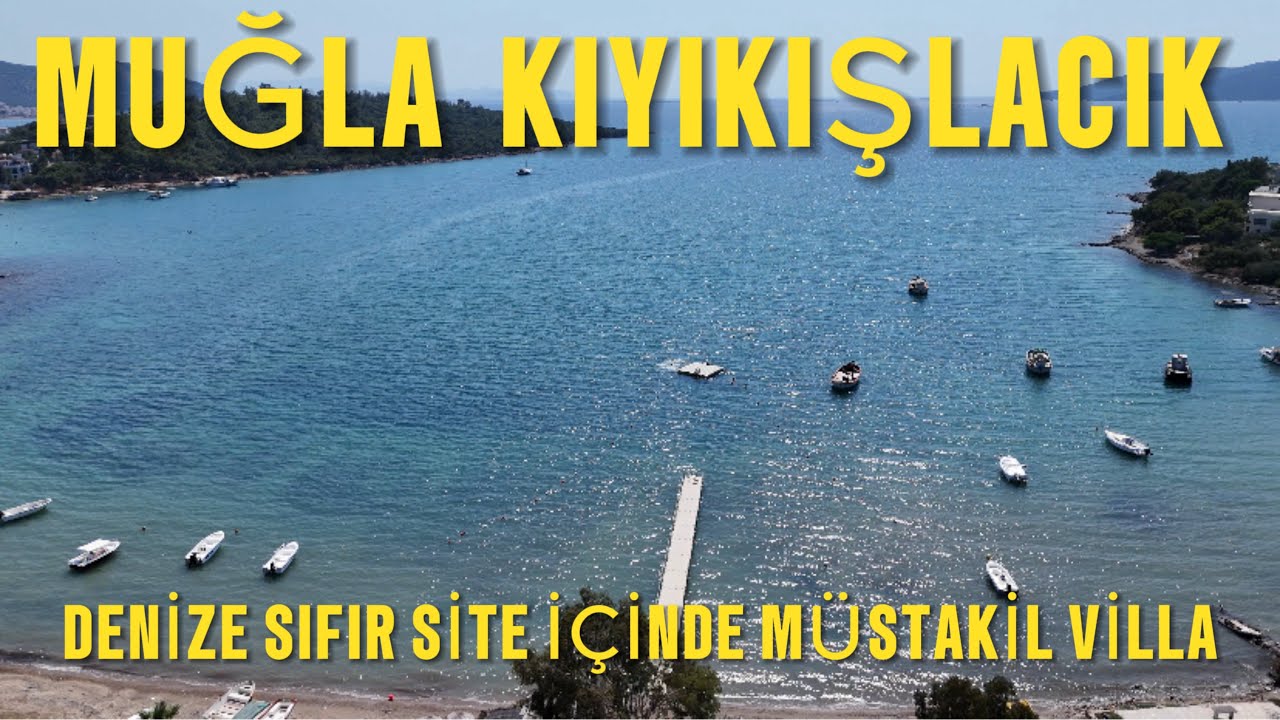 ‼️muğla kıyıkışlacık‼️site içinde müstakil villa#didim #villa #muğla #milas #bodrum #akbük #mugla