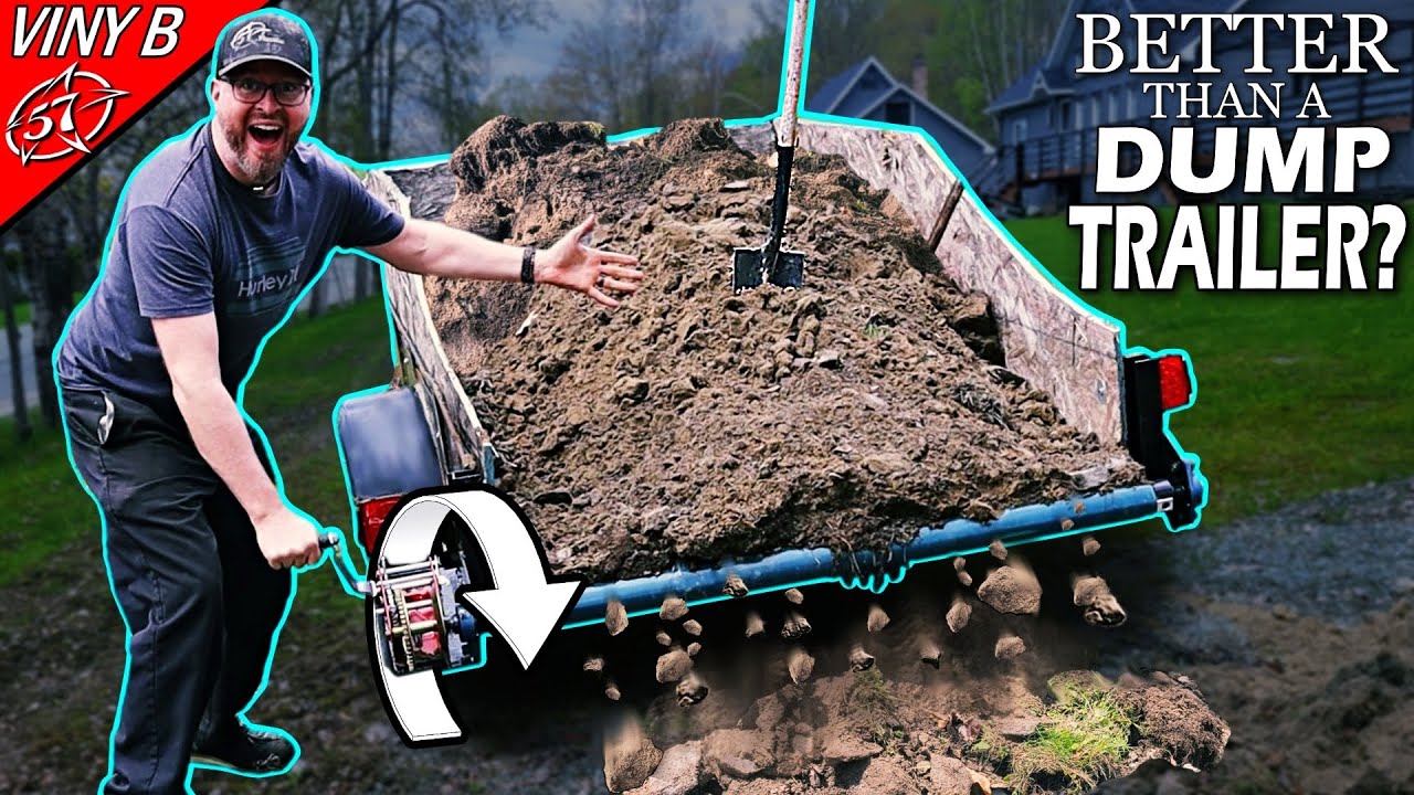 Лучший самосвальный прицеп всего за 50$