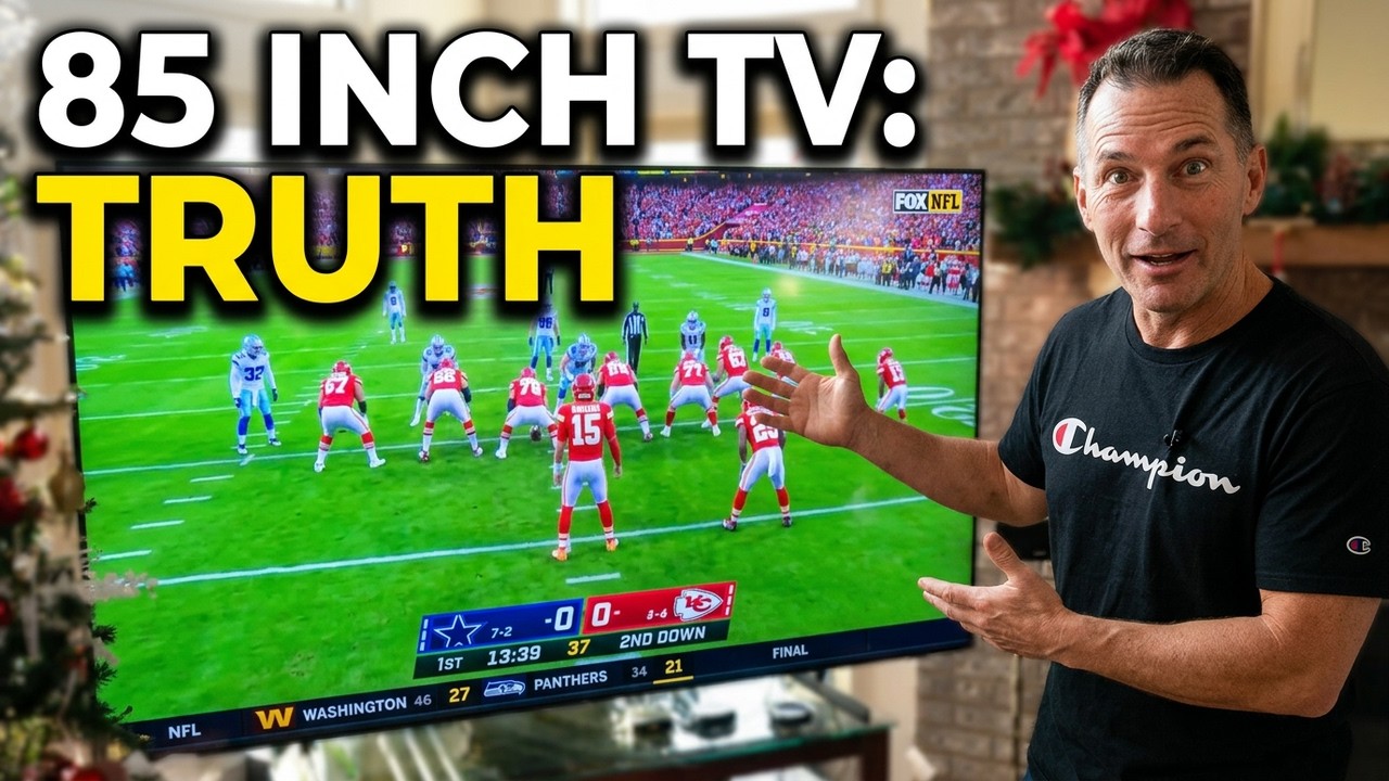 SAMSUNG 85 Inch Class Crystal UHD 4K UHD HDR Smart TV REVIEW