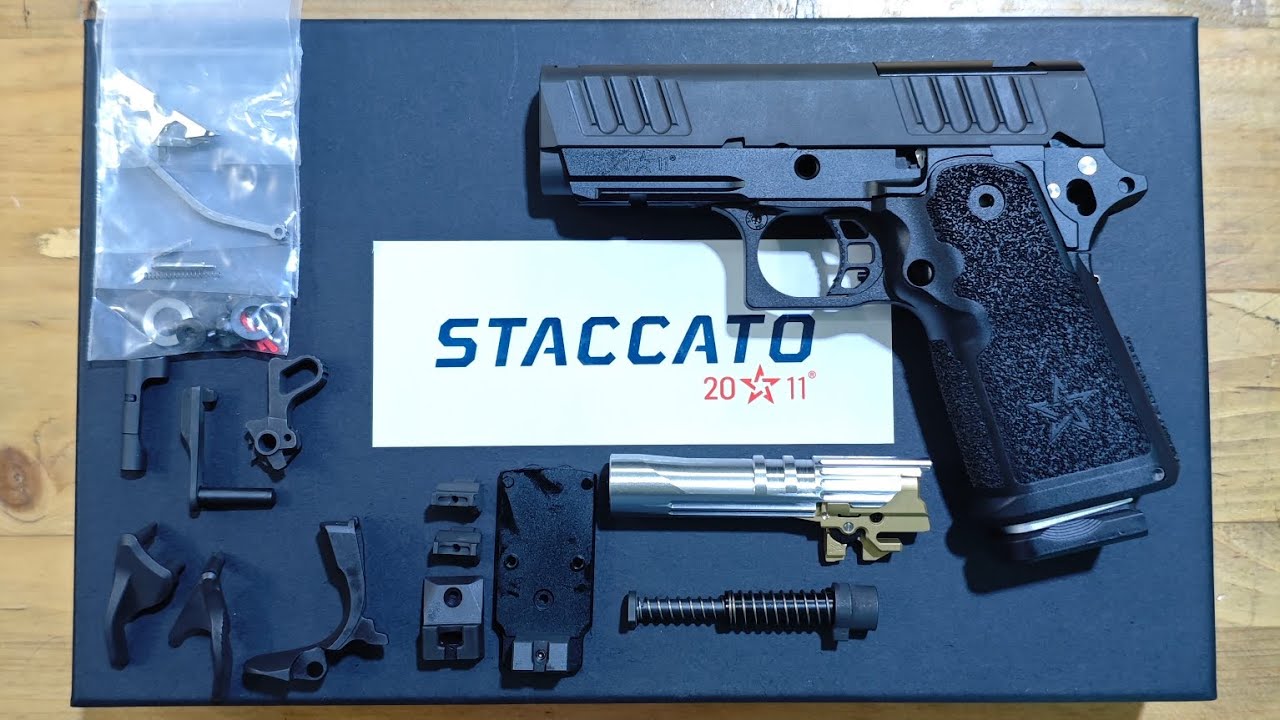 Gbb EMG Licensed CNC Steel Staccato C ( RMR Version )