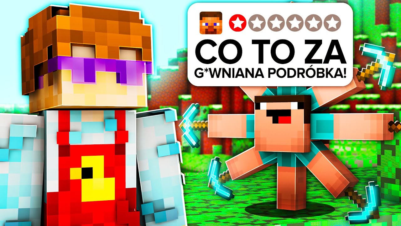 Testuje NAJGORSZE PODR&Oacute;BKI MINECRAFTA!