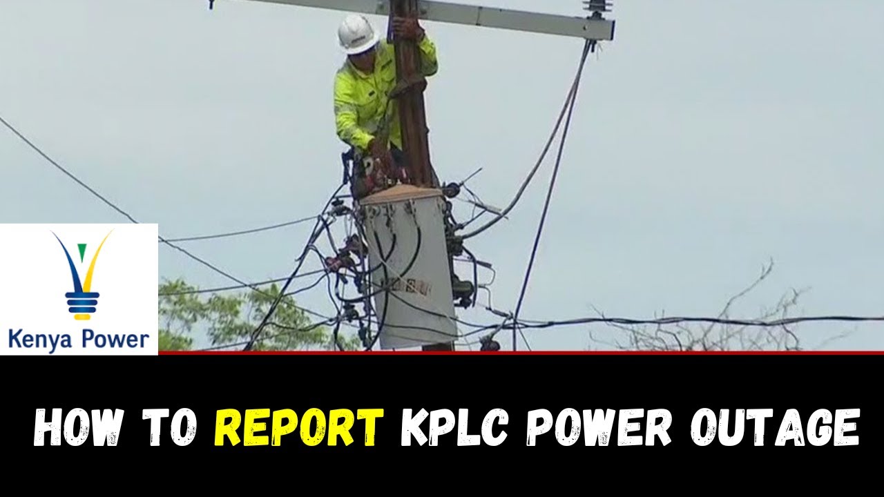 How To Report kplc power outage