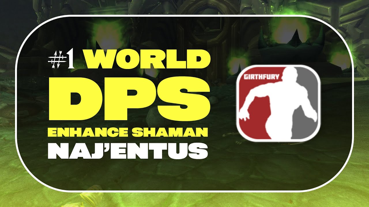 World #1 Enhancement Shaman DPS / High Warlord Naj'entus / Classic TBC