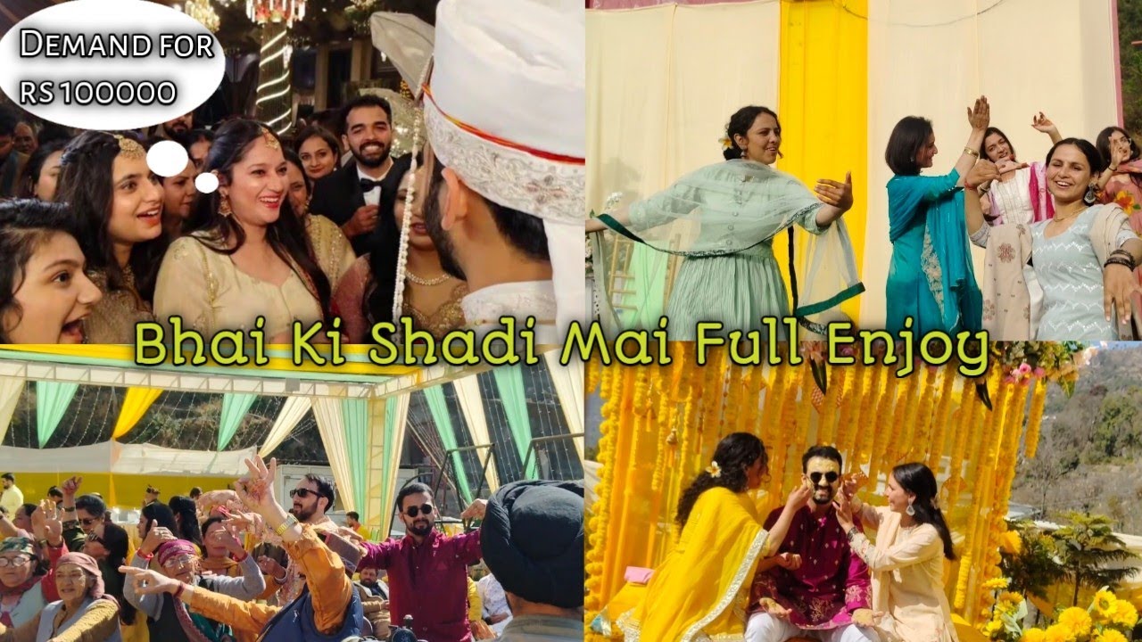 Pahadi Wedding | भाई की शादी 💃 | #wedding #pahadi 