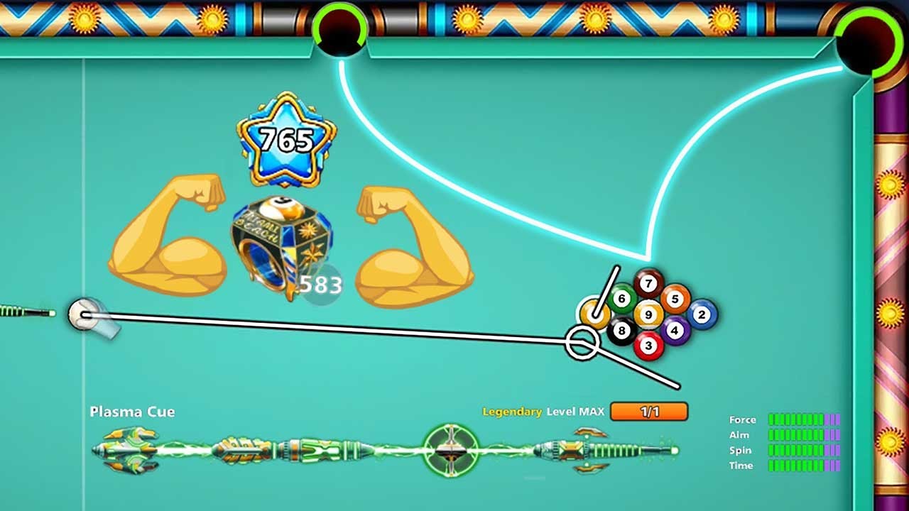 Miami 9 ball pool 583 Ring 🙀 use Plasma Cue Level Max 8 ball pool