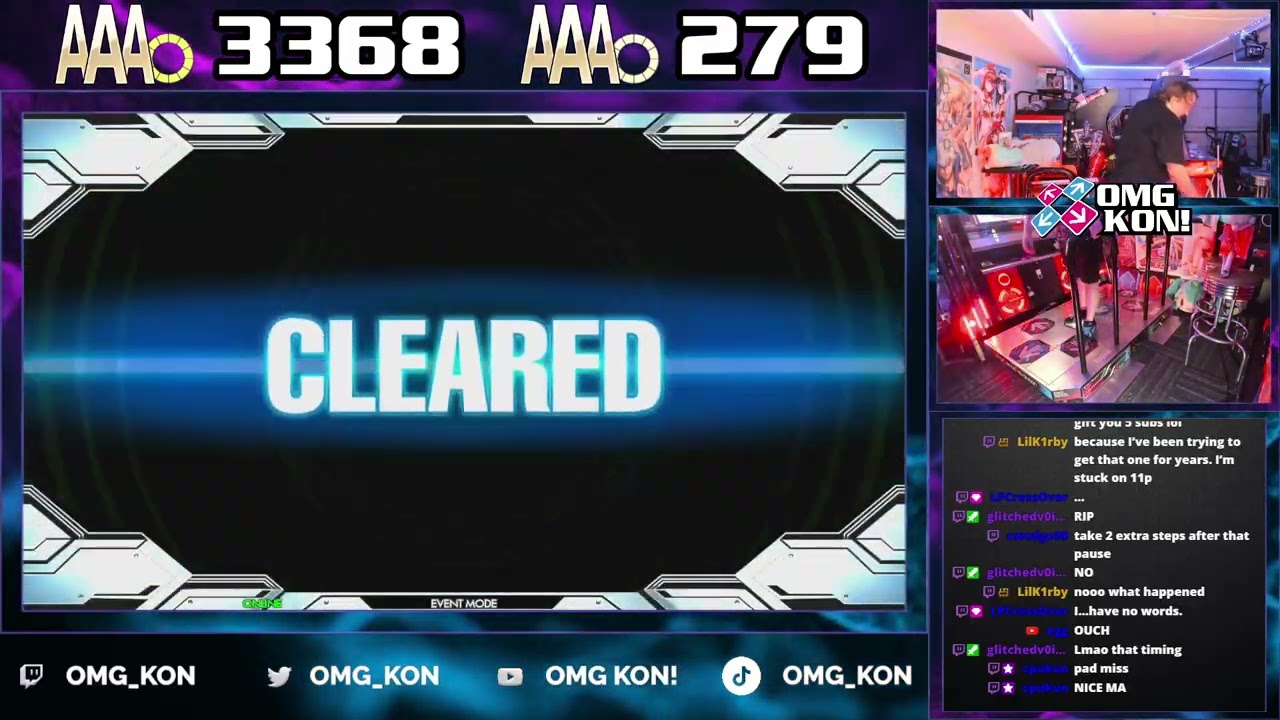 OMG KON! | Healing Vision ~Angelic mix~ (D-EXPERT 14) PFC AAA 999,870 [DDR A3]