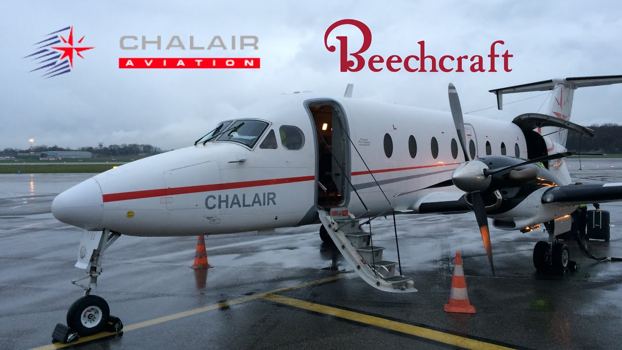 Chalair CE93: Antwerp ✈ Geneva (Beechcraft 1900D)