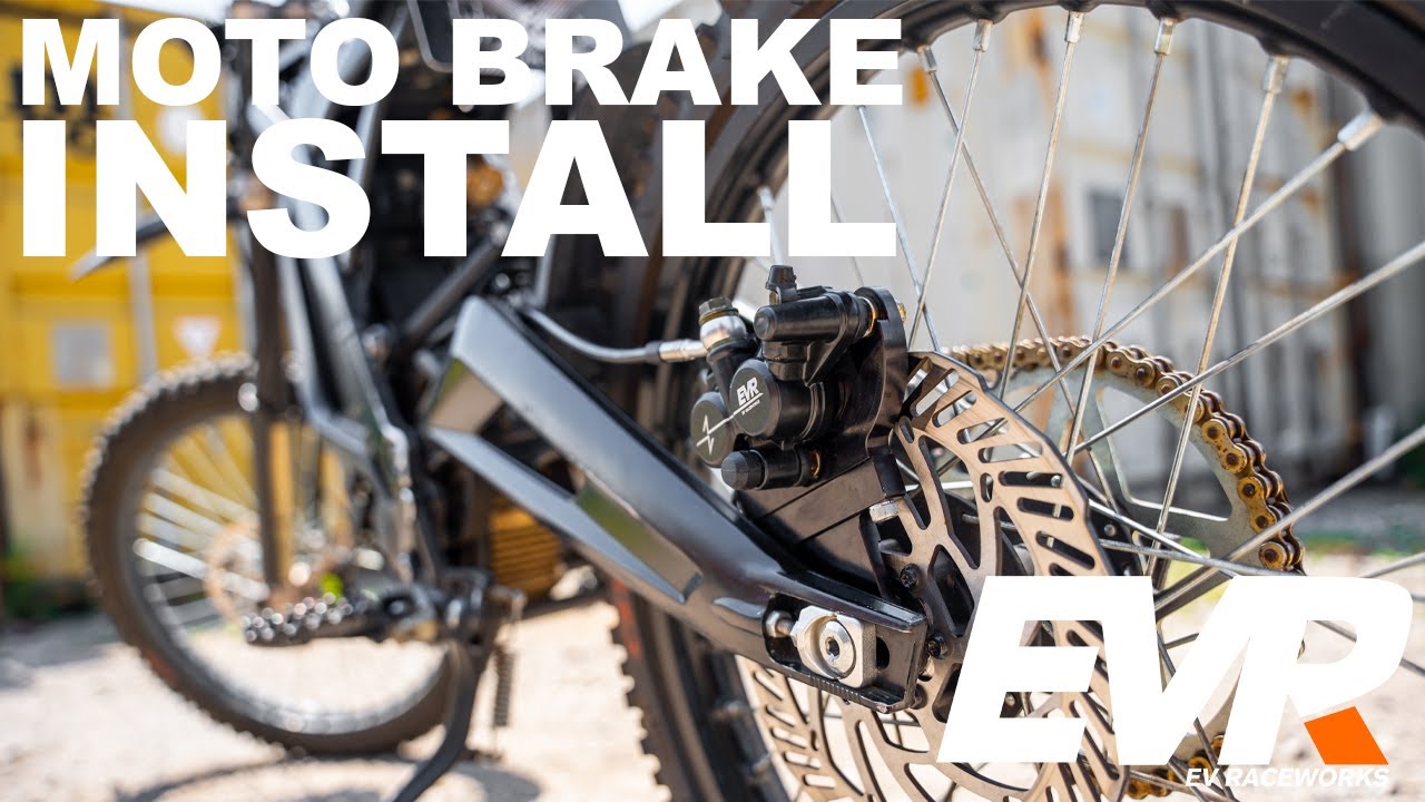EV Raceworks | Surron Moto Brake Install